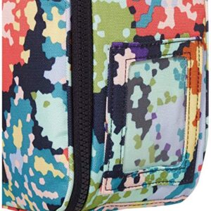 Vera Bradley Women's Recycled Lighten Up ReActive Lunch Bunch Lunch Bag, Happy Blooms Cross-Stitch, One Size