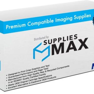 SuppliesMAX Compatible Replacement for MicroMICR Corp MICR-TLN-501 MICR Toner Cartridge (5000 Page Yield) - Replacement to Lexmark 50F0HA0 / 50F1H00