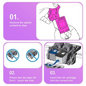 ColoWorld Remanufactured Remanufactured 40 41 Ink Cartridges Replacement for Canon PG-40 CL-41 Combo Pack Fit for Canon PIXMA Pixma MP140 iP2500 MP470 MP150 MP190 MP160 iP2600 iP1800 MP210 Printer