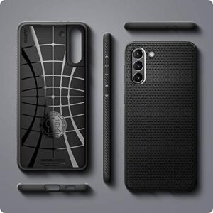 Spigen Liquid Air Case Compatible with Samsung Galaxy S21 - Black - 6.2 Inches