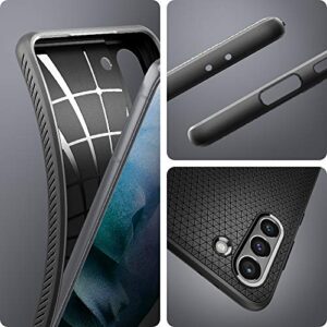 Spigen Liquid Air Case Compatible with Samsung Galaxy S21 - Black - 6.2 Inches