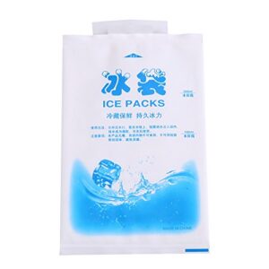 10pcs food ice pack leakproof gel pack refrigerant freezer cold pack cooling bags for lunch box(200ml)