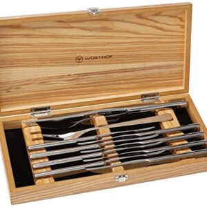 Wüsthof 10-Piece Stainless Steak and Carving Knife Set