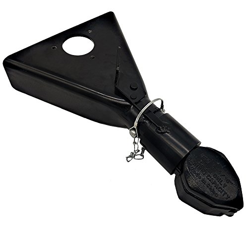 A-Frame Trailer Coupler 2-5/16" Ball Size, Capacity 12500Lbs, Black