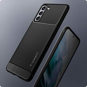 Spigen Rugged Armor Case Compatible with Samsung Galaxy S21 - Black