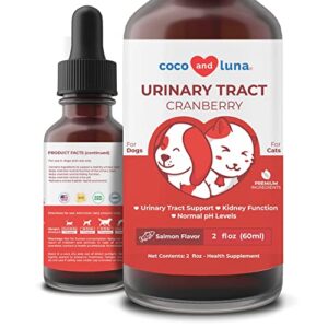 cranberry for dogs and cats - urinary tract support, cat uti, bladder support, dog uti, bladder stones and incontinence support