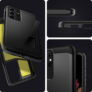 Spigen Tough Armor [Extreme Protection Tech] Designed for Galaxy S21 Ultra Case (2021) - Black