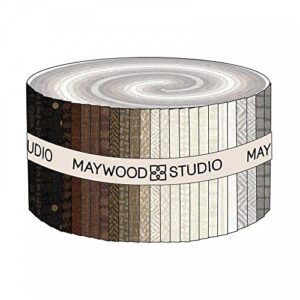 bonnie sullivan woolies flannel neutrals vol. 2 strips 40 2.5-inch strips jelly roll maywood studio