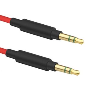 Geekria QuickFit Audio Cable Compatible with Audio-Technica ATH-MSR7 ATH-SR5 ATH-AR3BT ATH-M20xBT, ATH-M50xBT2, Pioneer HDJ-CX HDJ-700 Cable, 3.5mm Aux Replacement Stereo Cord (4 ft/1.2 m)