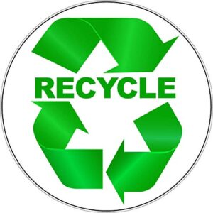 Recycle bin Trash bin Recycle can Trash can Stickers Kitchen Trash and Recycling bin Stickers Home or Office use Vinyl Stickers Organize & Sort Garbage Waste and Recycle Indoor Outdoor Use