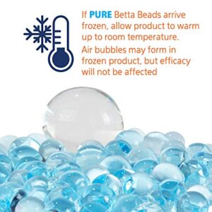 Aqueon Pure Betta Beads, Blue