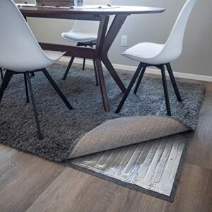 RugHeat Under Rug Heating Mat - Portable Electric Radiant Floor Heater for Area Rugs, Size 63" x 93" (Fits Under a 5.5' x 8' Rug)