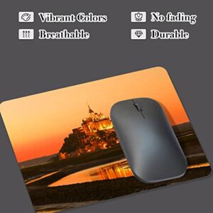 A-SUB Sublimation Mouse Pad Blank Rectangular Blanks 3mm Thick for Transfer Heat Press Printing Crafts 9.4x7.9x0.12 Inches White 11pcs