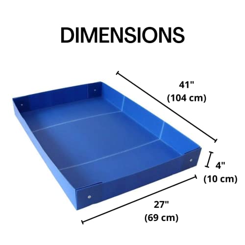 Midlee Corrugated Plastic Guinea Pig Cage Liner- 2x3 Panel Size