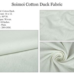 Soimoi Brown Cotton Canvas Fabric Paisleys Paisley Printed Fabric 1 Yard 44 Inch Wide