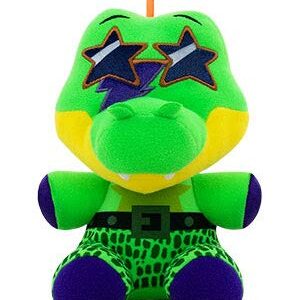 Five Nights at Freddy FNAF Security Breach Plush Set of 5 - Glamrock Freddy, Glamrock Chica, Montgomery Gator, Roxanne Wolf and Vannie