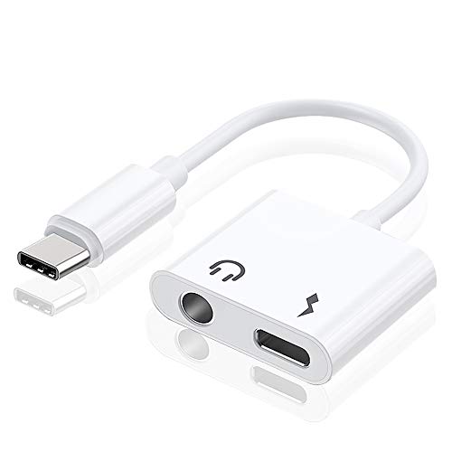 Galaxy Note 20 5G 2in1 USB C to 3.5mm Headphones Adapter,High-Resolution Premium 2in1 Type-C to 3.5mm Headphone Jack Adapter AUX & DAC Cable for Samsung Galaxy Note 20 5G SM-N981U