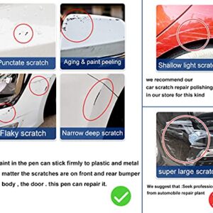 Car Touch Up Paint Pen Pearl White Auto Scratch Remover Pen 070 Auto Scratch Repair Kit for Deep Scratches Trucks Motorcycles Boat Cars Scratch Repair Easy Repair(For Toyota COROLLA, Pearl White N)