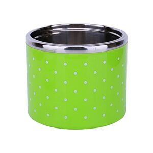 Stainless Steel Insulation Thermo Thermal Lunch Box, Portable Thermal Lunch Box Container Bento Box with Portable Double Handle, Suitable for School, Picnic, Camping, Office, Kitchen Use