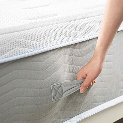 Mellow 14 Inch Olaf Gel Memory Foam Mattress with Cooling Fabric, Made in USA, CertiPUR-US Certified Foams, Oeko-TEX Certified Eco Cover, Quilted Comfort Top, Twin