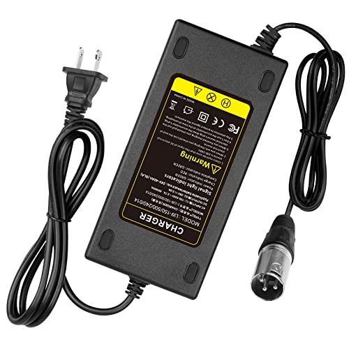 Fancy Buying New 24V 5A Battery Charger for Electric Bike, Wheelchair, Mobility EA1065, S150 180 X-CEL, Jazzy 1107,1121, 1121 HD, 614, 614 HD Smart Automatic with 3-Pin Male XLR Connector