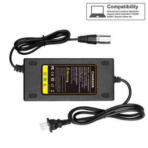 Fancy Buying New 24V 5A Battery Charger for Electric Bike, Wheelchair, Mobility EA1065, S150 180 X-CEL, Jazzy 1107,1121, 1121 HD, 614, 614 HD Smart Automatic with 3-Pin Male XLR Connector