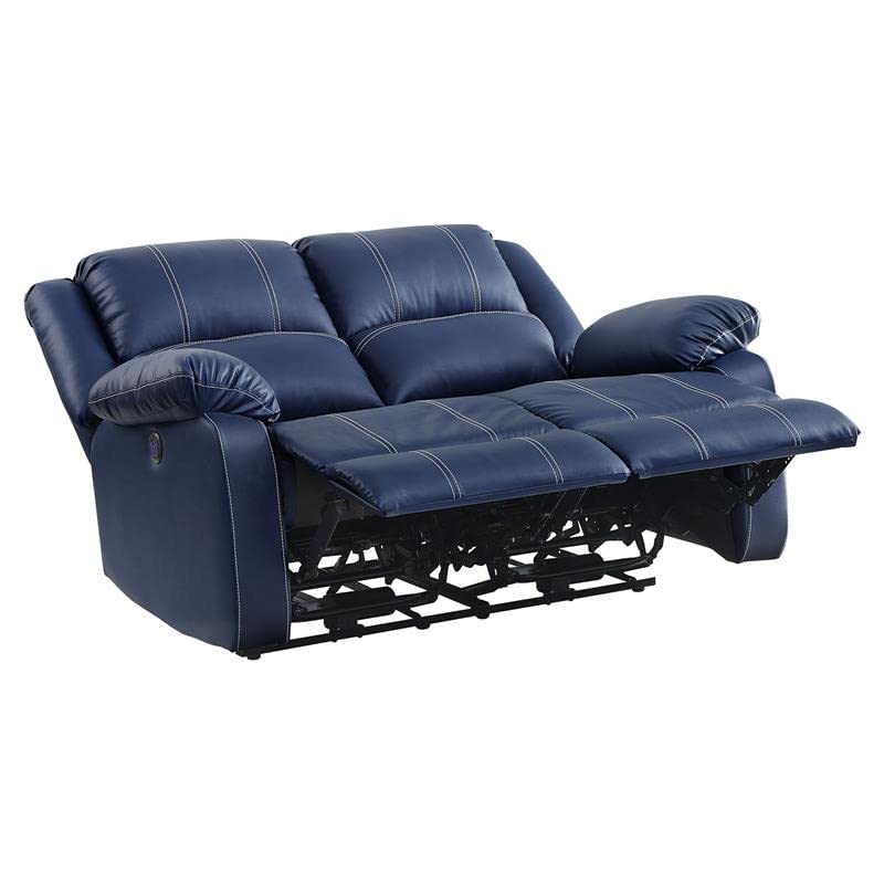 Acme Furniture Zuriel Love Seats, Blue