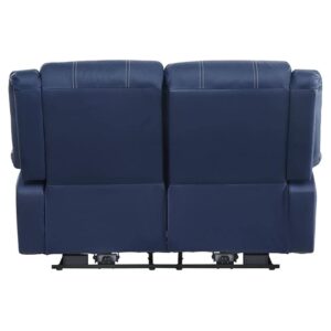 Acme Furniture Zuriel Love Seats, Blue