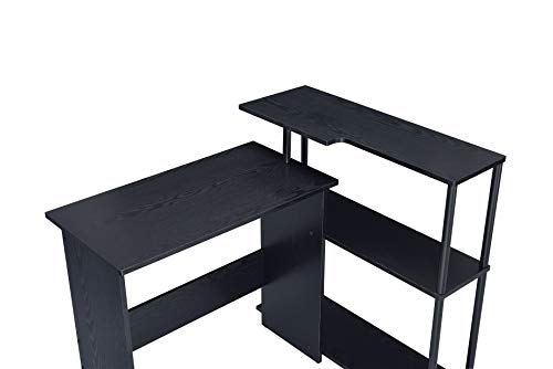 Acme Furniture Ievi Writing Desk, Black