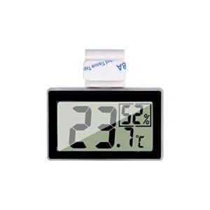 reptile thermometer humidity and temperature sensor gauges reptile digital thermometer digital reptile tank thermometer hygrometer with hook ideal for reptile tanks, terrariums