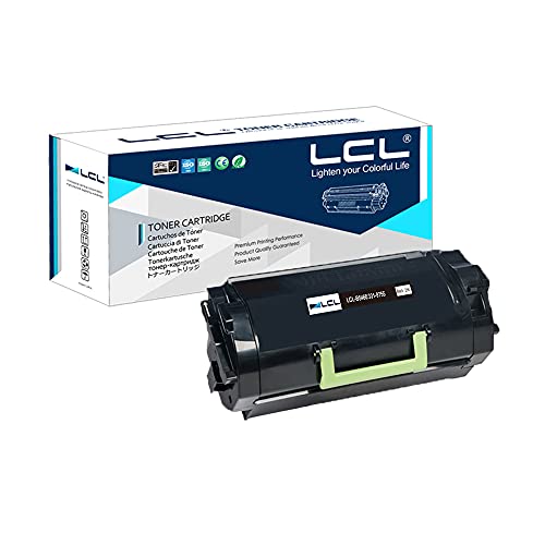 LCL Compatible Toner Cartridge Replacement for Dell B5460 B5465 B5460dn B5465dnf 25000 Pages 2TTWC 331-9755 331-9756 71MXV T6J1J 331-9797 GDFKW (1-Pack Black)