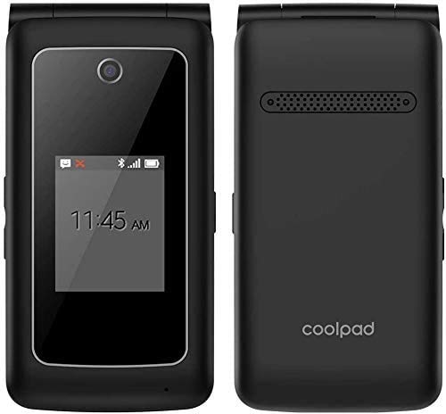 Coolpad Snap 3311A Unlocked T-Mobile Android 4G LTE Clamshell Flip Phone (Phone + 32 GB SD Card)