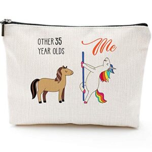 1988 35th birthday gift for women, funny 35th birthday gifts for women, 35 years old birthday gifts for mom aunt friends sister employee boss coworker teacher, turning 35 years old-unicorn 35