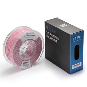 SainSmart TPU 1.75mm 92A Flexible TPU 3D Printer Filament, Dimensional Accuracy +/- 0.04 mm, 1KG Spool, Soft Pink