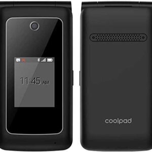 Coolpad Snap 3311A Android 4G LTE Flip Phone -Locked to TMOBILE (Phone + 32 GB SD Card)