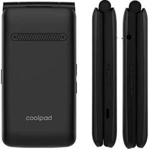 Coolpad Snap 3311A Android 4G LTE Flip Phone -Locked to TMOBILE (Phone + 32 GB SD Card)