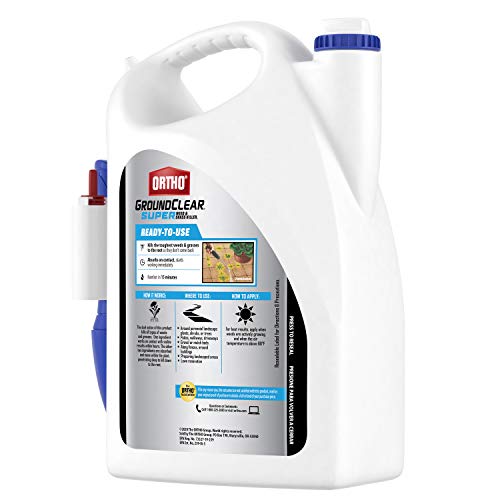 Ortho GroundClear Super Weed & Grass Killer1: with Comfort Wand, Kills to the Root, Fast-Acting, 1 gal.