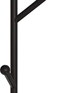 Franklin Brass Small Vertical Double Hook, Matte Black