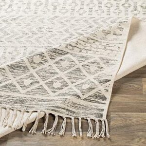 Artistic Weavers Aravis Bohemian Moroccan Area Rug, 5 ft x 7 ft 6 in, Charcoal