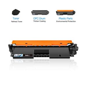 LxTek Compatible Toner Cartridge Replacement for HP 94A CF294A to Compatible with Laserjet Pro M118dw, M118, M148dw, M148fdw, M148 Series, M149 Printer (Black, 2 Pack)