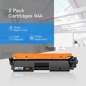 LxTek Compatible Toner Cartridge Replacement for HP 94A CF294A to Compatible with Laserjet Pro M118dw, M118, M148dw, M148fdw, M148 Series, M149 Printer (Black, 2 Pack)