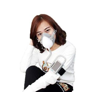 personal wearable electrical air purifying mask with rechargable air filter,portable mini air purifier