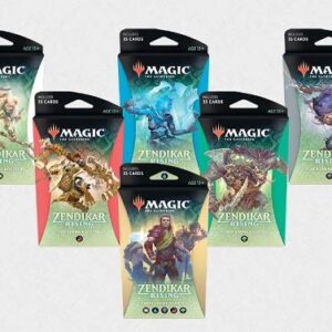 MTG Magic The Gathering Zendikar Rising All Six Jumbo Theme Boosters Packs!