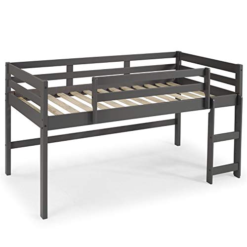 Acme Furniture Lara Loft, Twin, Gray