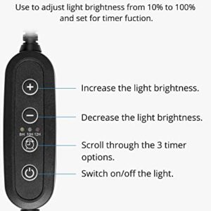 NICREW Aquarium Light Timer&Dimmer, Easy to Program Fish Tank Light Controller