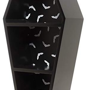 Sourpuss Bat Print Coffin Shelf