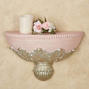 touch of class aurelleigh elegant decorative wall shelf rose quartz