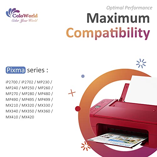 ColoWorld Remanufactured Ink Cartridges Replacement for Canon 211XL CL-211 (2 Tri-Color) Use in Pixma MP495 MX410 MX340 MP250 MX320 MP490 MP499 MX350 MX330 iP2702 MP480 MX420 MP280 iP2700 Printer