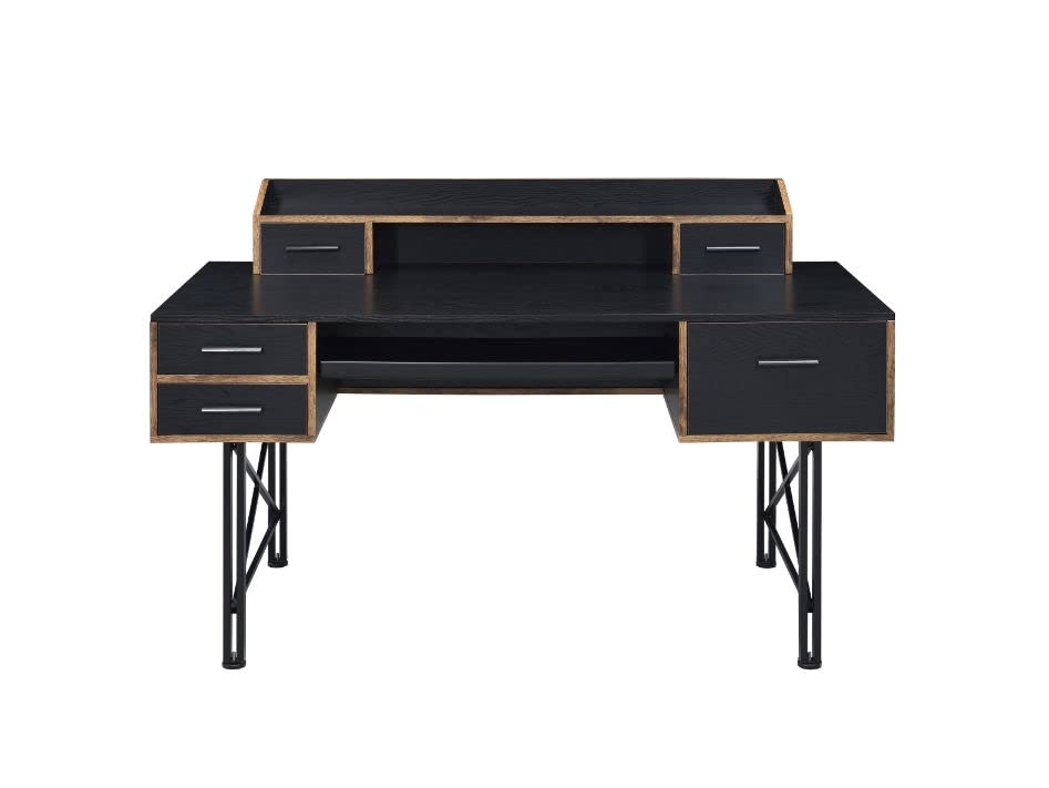 Acme Furniture Safea Writing Desk, Black