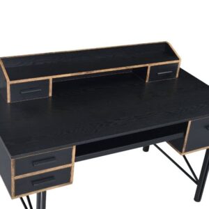 Acme Furniture Safea Writing Desk, Black